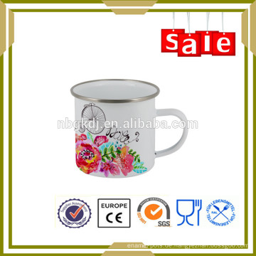 450ml Emaille Drinkware masturbieren weichen Schlauch Kaffeetasse